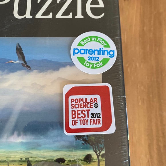 Ravensburger 1000 Piece Puzzle Animals Africa Elephant Zebra Giraffe Animation - Picture 3 of 7